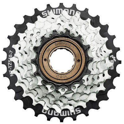 Roue libre Shimano Tourney 7V MF-TZ510-7 14-28 argent/noir - #1