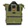 Sacoche convertible sac à dos Hapo-G roll-top 22L kaki