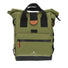 Sacoche convertible sac à dos Hapo-G roll-top 22L kaki