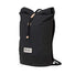 Sac à dos MeroMero Annecy noir anthracite en vue studio, idéal pour le vélotaf et les trajets urbains à vélo