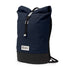 Sac à dos MeroMero Annecy bleu marine en vue studio, conçu pour les cyclistes urbains et les déplacements quotidien