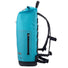Sac à dos Ortlieb Commuter Daypack turquoise profil, étanche et confortable pour cyclistes urbains
