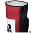 Sac à dos vélo réfléchissant et imperméable  avec fermeture à enroulement UCRR Urban Circus noir et rouge