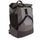 Sac à dos Urban Circus gris et noir avec panneau réfléchissant, idéal pour améliorer la visibilité du cycliste en ville.