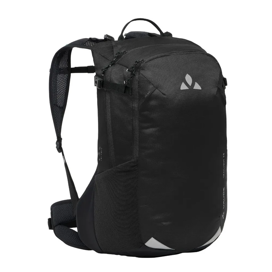 Sac à dos Trailvent Vaude 15 L noir vue de côté