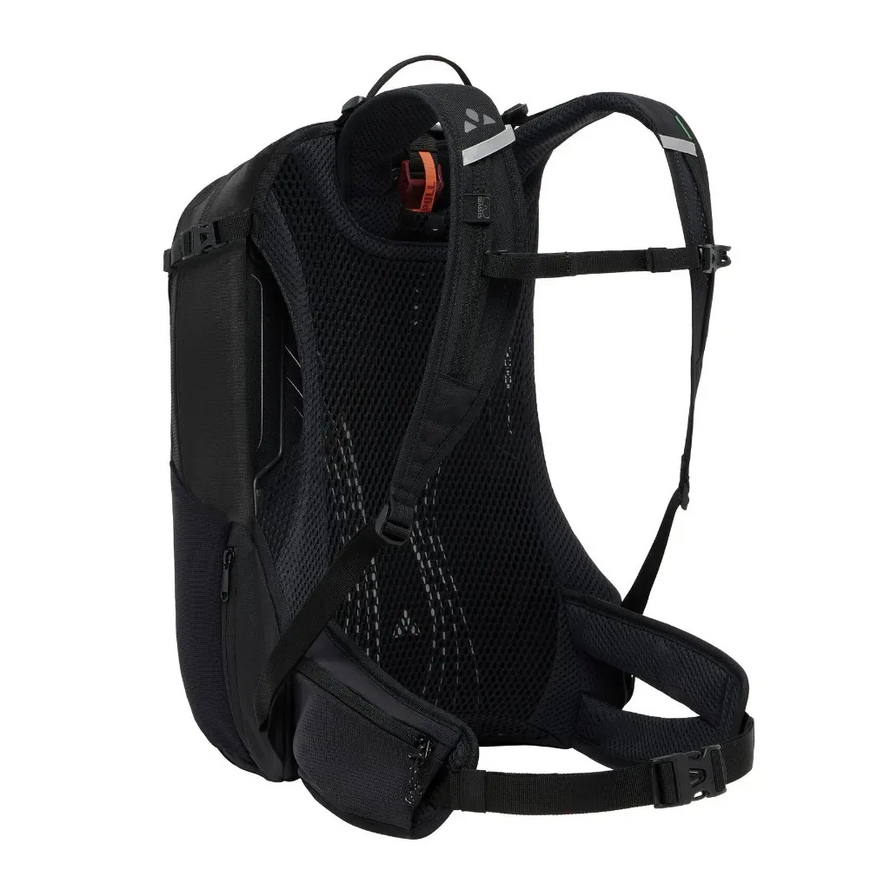 Sac à dos Trailvent Vaude 15 L noir vue de la côté