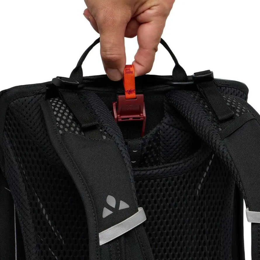 Sac à dos Trailvent Vaude 15Lnoir vue du système de réglage