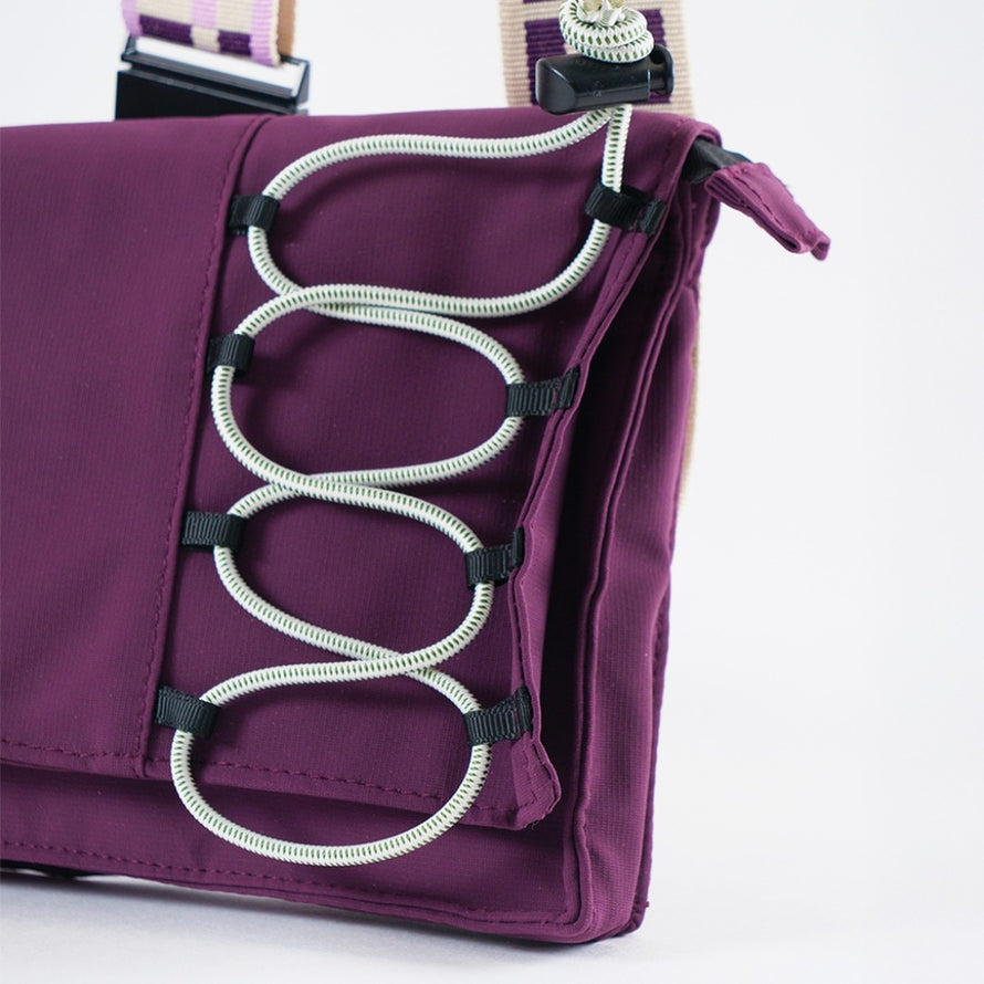 Sac banane etanche 145 Pignon Besseges convertible en pochette, ideal pour cyclistes urbains