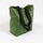 Sac cabas vert fonce Cobags Bikezac 2.0 20L pour porte-bagages arriere velo, robuste et fonctionnel