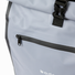 Détail de la fermeture zippée de la sacoche arrière Badawin Aaron 23 L grise