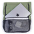Sacoche besace Norrebro 10-15L MeroMero verte avec compartiments organisateurs pour accessoires vélo