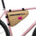 Sacoche cadre vélo Giddy Up Wedge Swift Industries 3,3L taupe, légère et résistante pour sorties vélo urbaines et randonnées