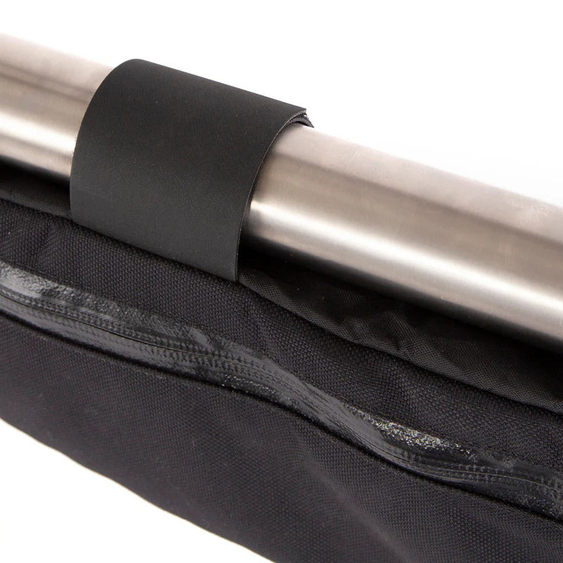 fixation velcro sacoche de cadre gravel Restrap étanche vegan faite à la main en angleterre