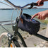 sacoche de cadre pour smartphone avec pare soleil Hapo-G vue situation