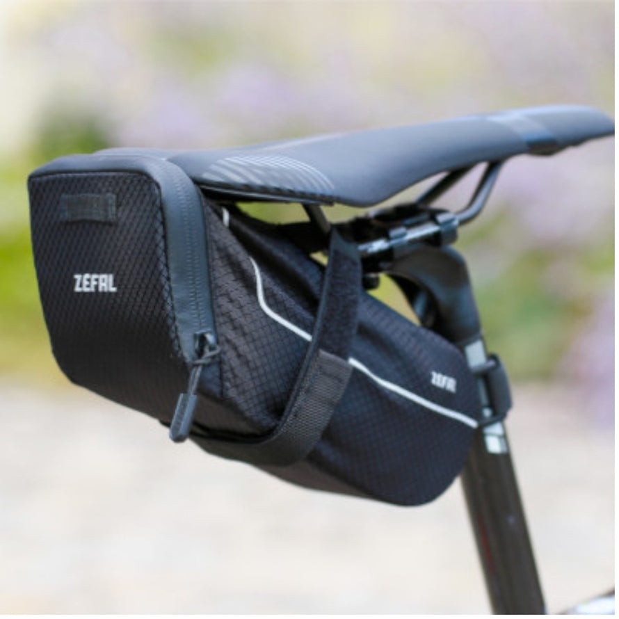 Sacoche de selle Z LIGHT PACK L de Zefal noire, compacte et légère pour vélo