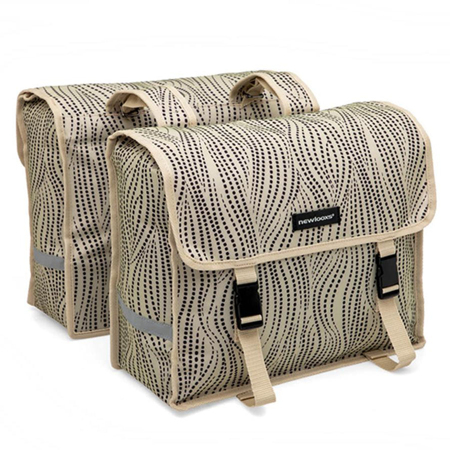 sacoche double newlooxs sable alma vue de côté