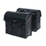 Sacoche double amovible Basil Urban Load MIK 2 x 26,5L noire avec fixation rapide pour vélo urbain