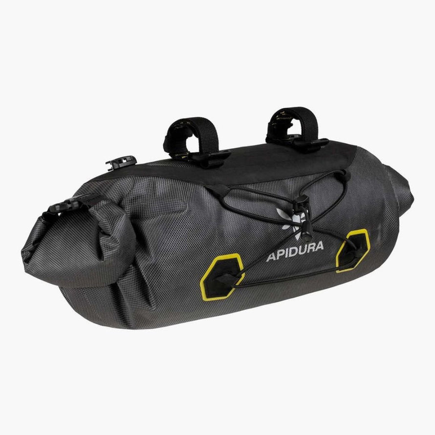 Sacoche guidon Apidura Expedition, bikepacking étanche et robuste pour longues aventures à vélo