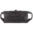 vue avant de la sacoche de guidon m-wave rough ride ii avec fermeture roll-top