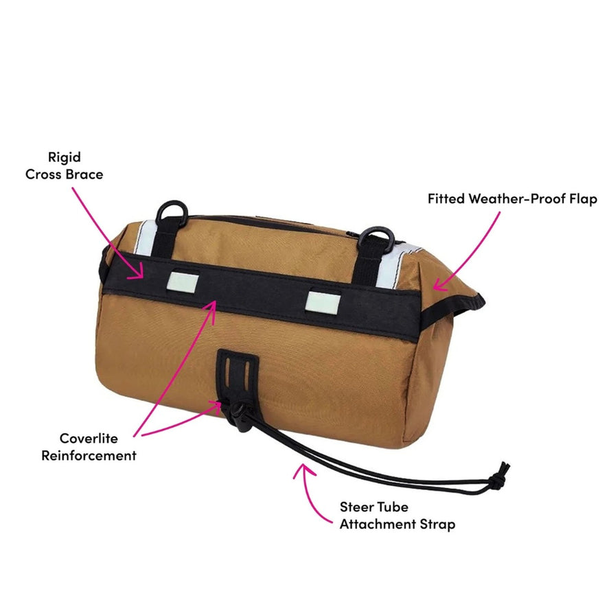 Sacoche de guidon Catalyst Pack de Swift Industries pour vélo, robuste et imperméable, parfaite pour le bikepacking