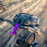 Sacoche de guidon Old Man Mountain avec support Manzanita cradle fixée sur un vélo tout terrain