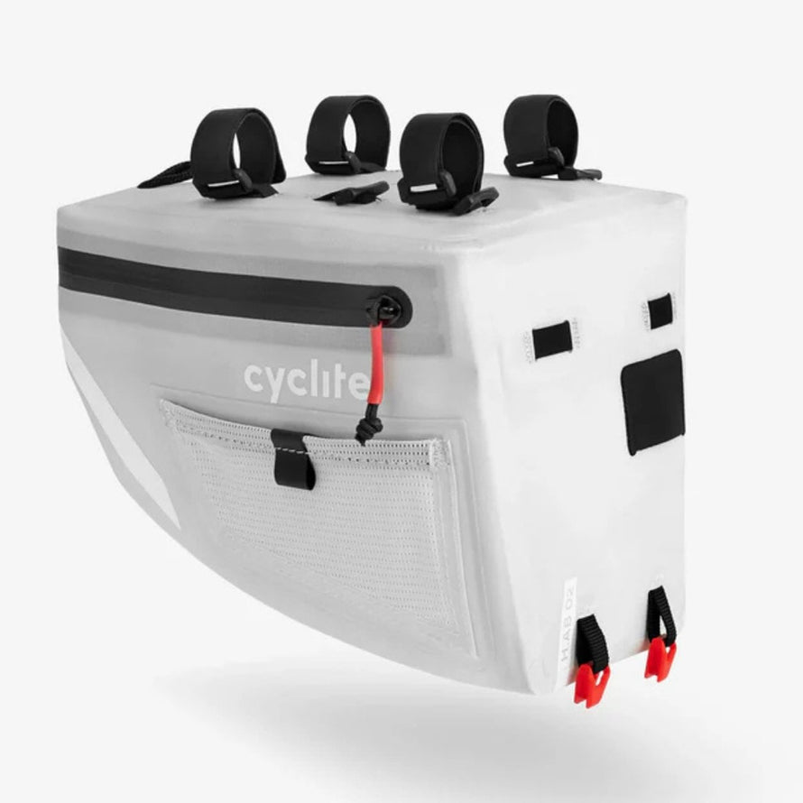 Sacoche guidon velo 77 Cyclite aero modele 02 4,9L haute performance et design innovant pour cyclistes