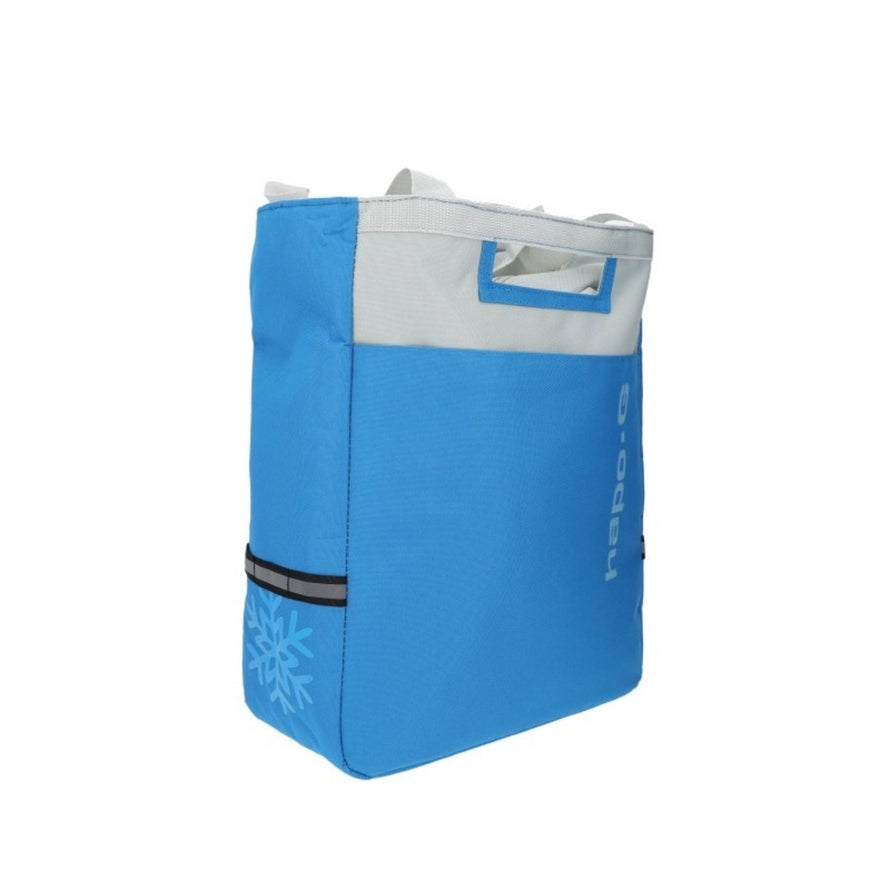Sacoche isotherme 16L Hapo-G bleue pour velo, maintien frais et legere, ideale pour sorties et pique-niques
