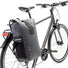 Sacoche convertible en sacs à dos Varo Backpack Newlooxs grise, vue sur le vélo. 