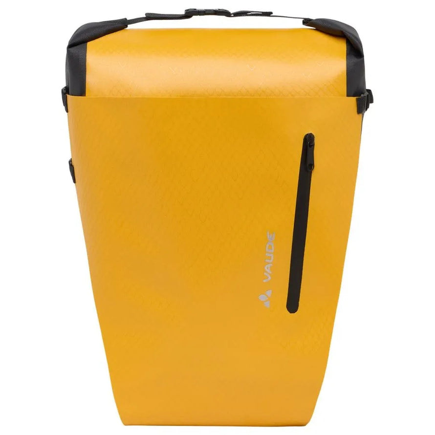 Sacoche sac à dos Vaude Aqua Transformer 26L jaune, étanche et écologique, idéale pour vélo urbain
