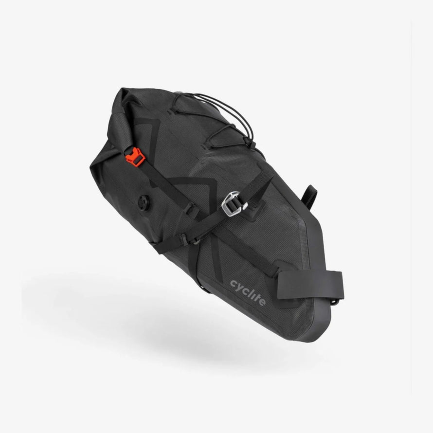 Sacoche de selle Cyclite Saddle Bag 02 77, étanche et résistante, idéale pour transporter vos essentiels à vélo