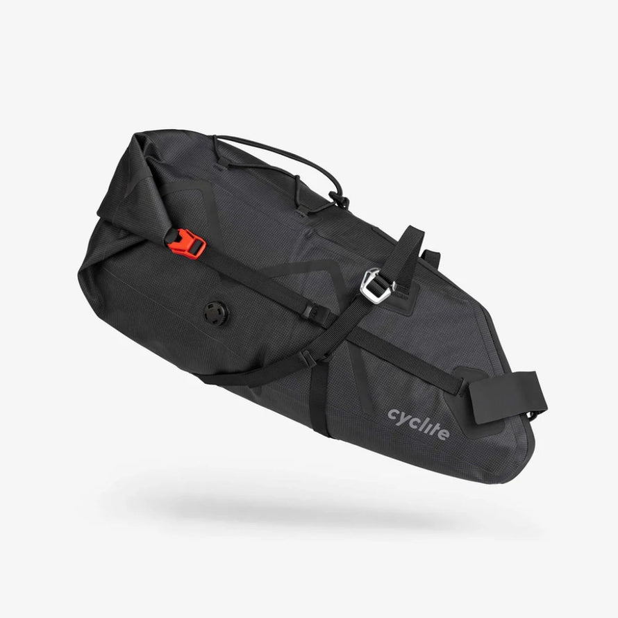 Sacoche de selle vélo Cyclite Saddle Bag 02 de la marque 77, robuste et imperméable pour rangement sécurisé