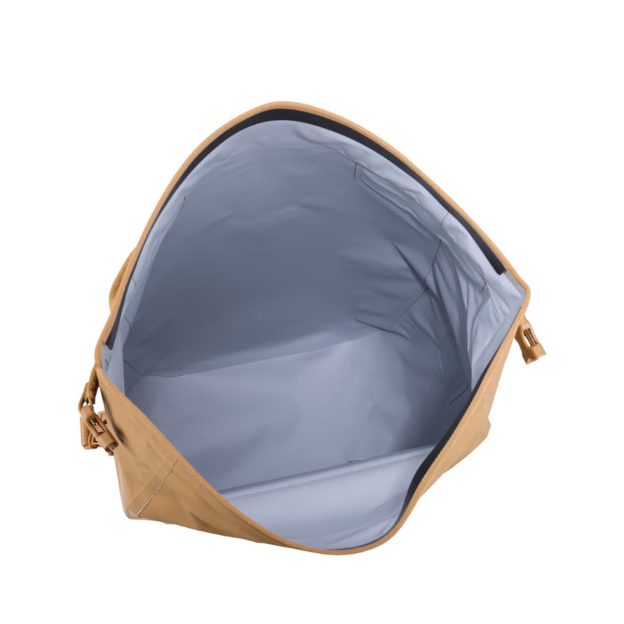 Sacoche Thule Shield InLock camel pour porte-bagages, intérieur spacieux et étanche, idéale pour les cyclistes urbains