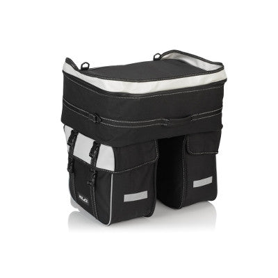 Sacoche triple vélo sur porte bagage arrière Traveller XLC - #1