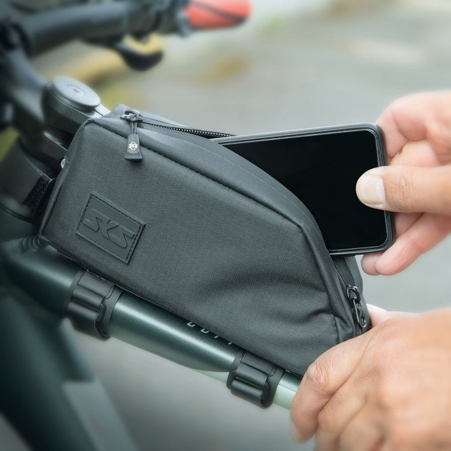 Sacoche de cadre pour vélo avec passage de câble SKS Urban Toptube Bag