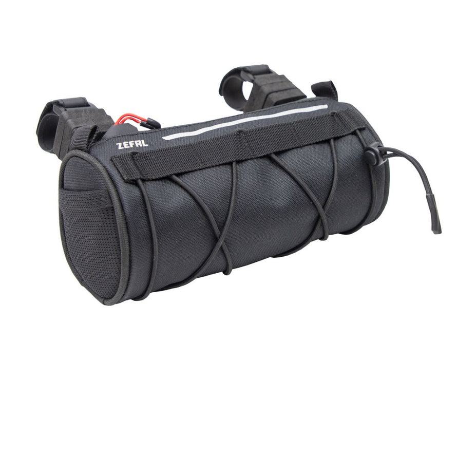 Sacoche de guidon compacte Zéfal Z Adventure F1 noire vue de profil