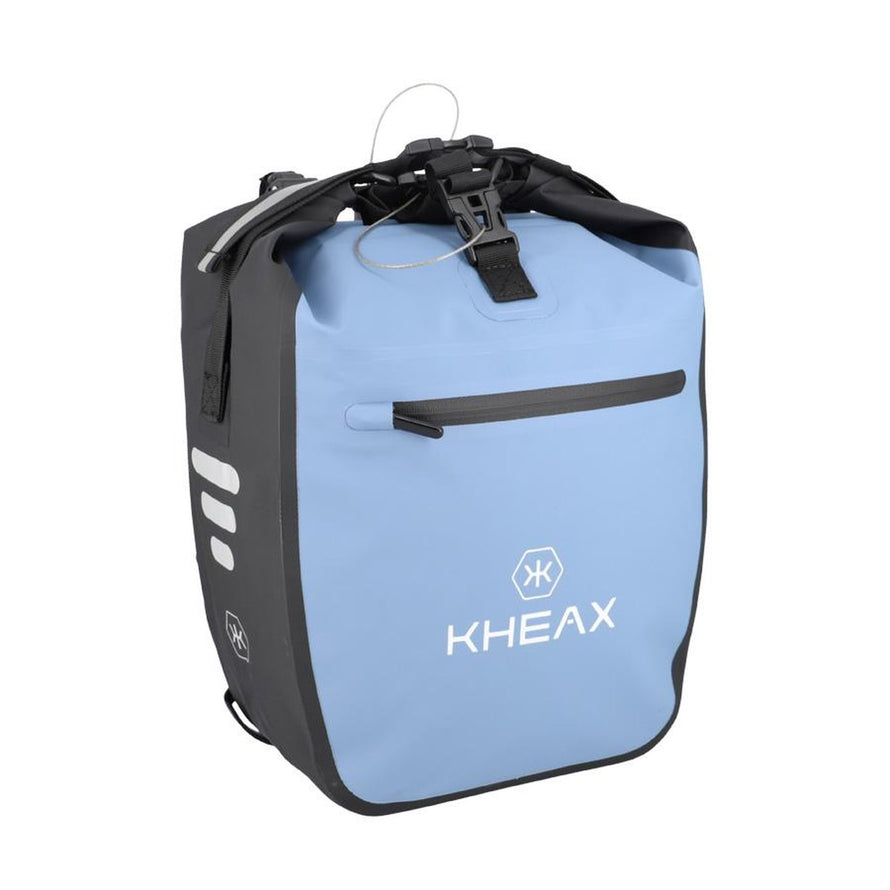 Sacoche de vélo Izoard Mini Kheax bleu, compacte et fonctionnelle pour un transport sécurisé et pratique