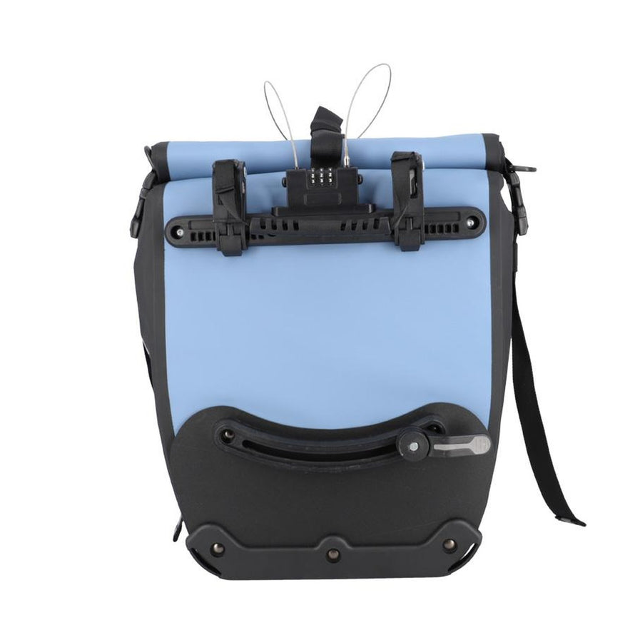 Sacoche de velo Izoard Mini Kheax bleu avec fixation securisee et design compact pour cyclistes exigeants