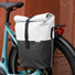 Sacoche vélo gris clair et noire Nyborg Newlooxs