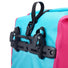 Sacoche de vélo Ortlieb Back Roller Cyber 20L en bleu et rose avec fixation robuste pour porte-bagages