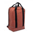 Sacoche convertible en sac à dos Nevada Backpack Newlooxs de couleur rouille. 