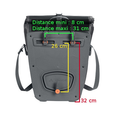 Sacoches arrière 51 L pour vélo Aqua Back Plus VAUDE La paire - #7