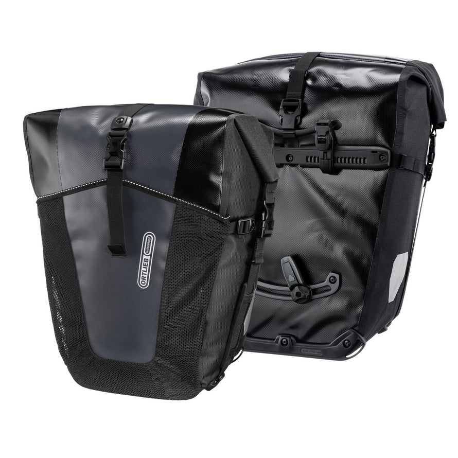 Sacoches arriere Ortlieb Back Roller Pro Classic 2 x 35L noires et etanches pour velo