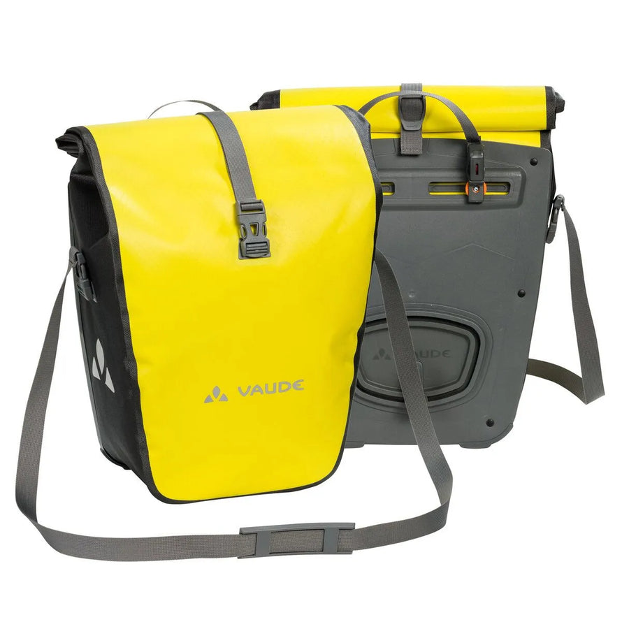 Sacoches arrière pour vélo Vaude Aqua Back jaunes 2 x 24L