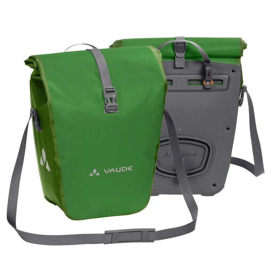 Sacoches arrière pour vélo Vaude Aqua Back vertes 2 x 24L