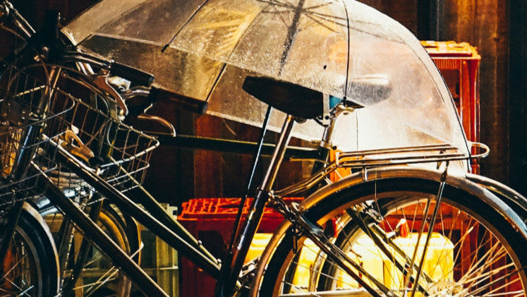 ¿Protegerse de la lluvia cuando montas en bicicleta?