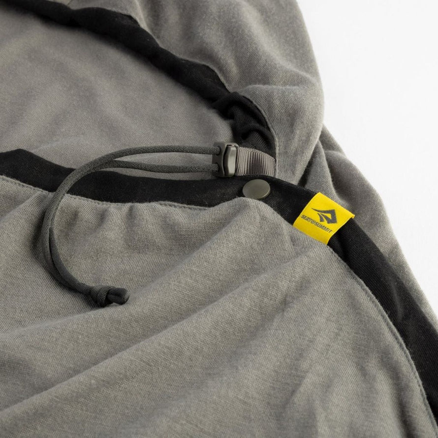 Doublure sac de couchage Reactor Lightweight Sea to Summit pour confort thermique +4 degrés, ultra légère et respirante