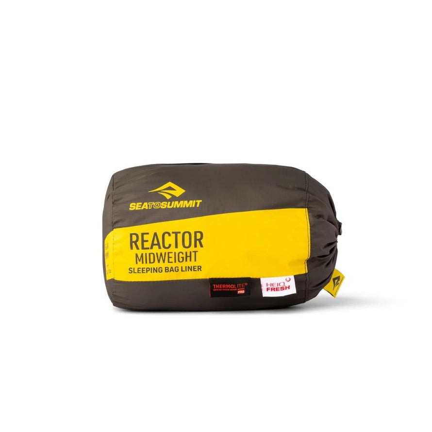 Doublure sac de couchage Reactor Midweight +6° Sea to Summit pour bivouac confortable et léger