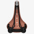 selle de vélo en cuir Flyer spécial Brooks antic brown vue du dessous