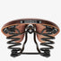 selle de vélo Brooks Flyer en cuir et avec suspensions brown