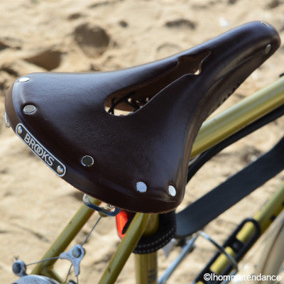Selle vélo cuir Brooks B17 Carved brun pour homme - #5